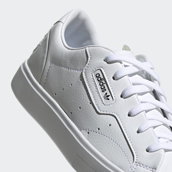 adidas Sleek Vegan Shoes - White | adidas UK