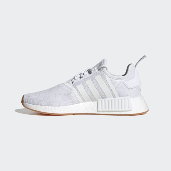 adidas NMD_R1 Primeblue Shoes - White | adidas UK