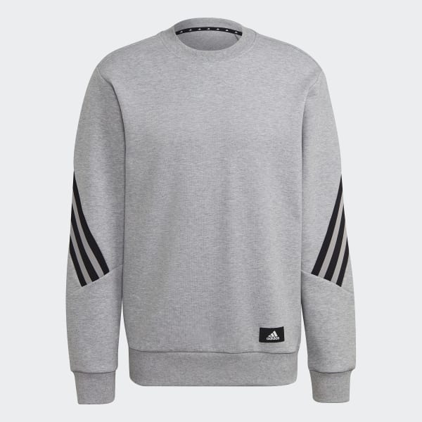 adidas Sportswear Future Icons 3-Stripes Sweatshirt - Grey | adidas UK