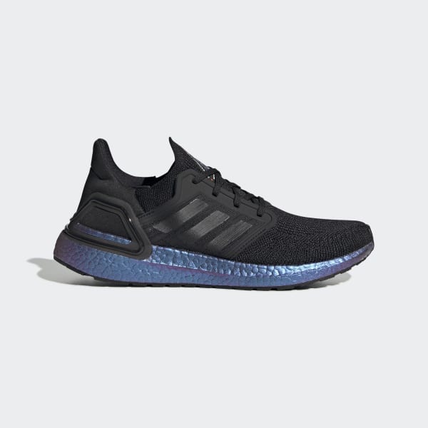Men's Ultraboost 20 Core Black and Blue