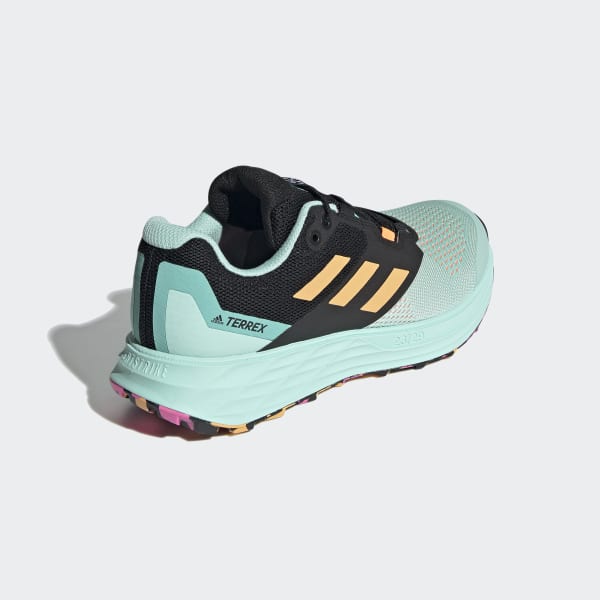 adidas Terrex Two Flow Trail Running Shoes - Turquoise | adidas UK