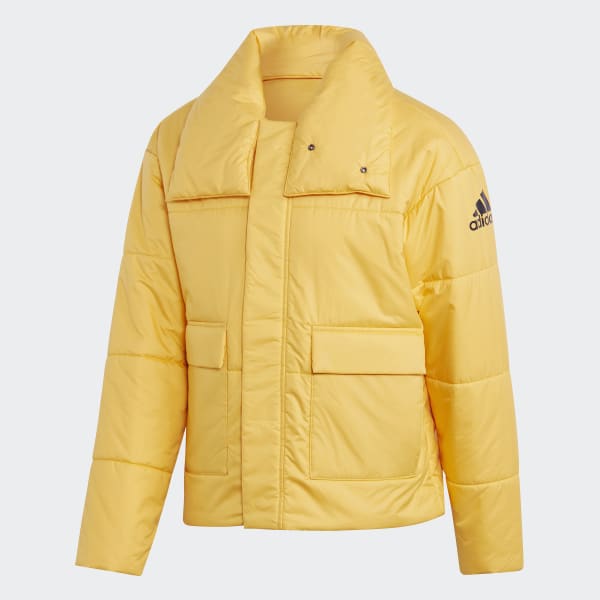 Yellow adidas bomber jacket clearance
