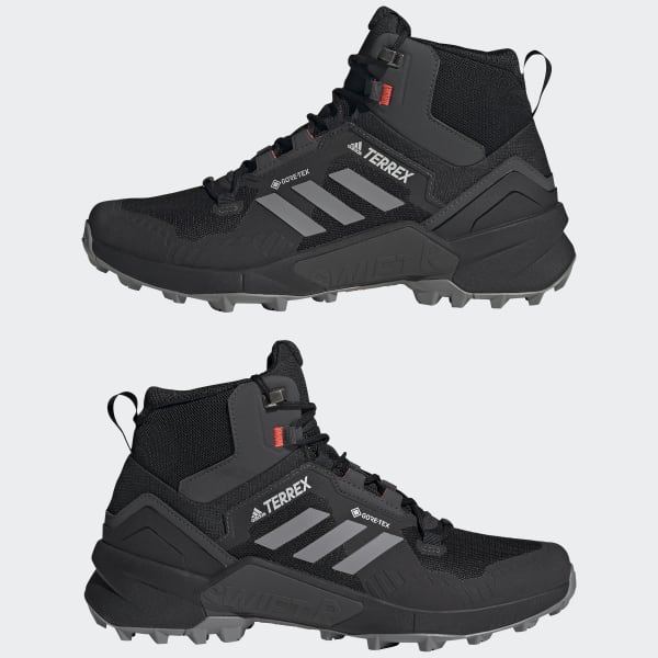 adidas Terrex Swift R3 Mid GORE-TEX Hiking Shoes - Black | adidas UK