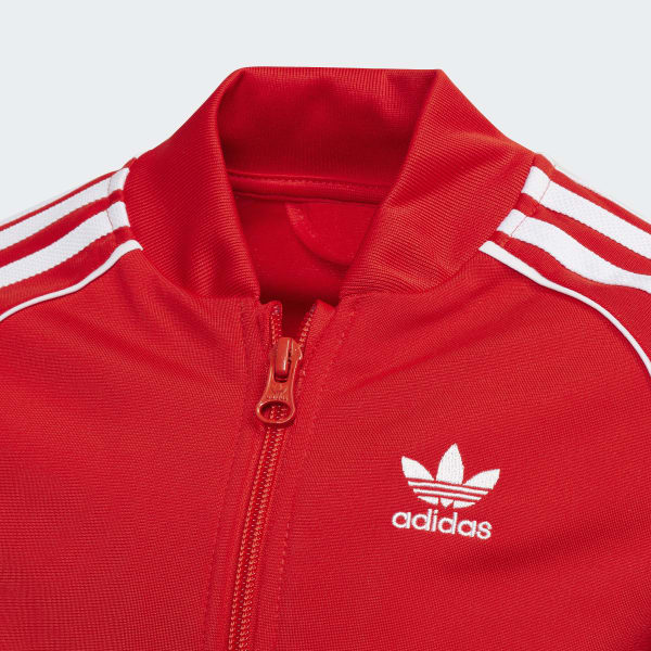 adidas Adicolor SST Tracksuit - Red | adidas UK