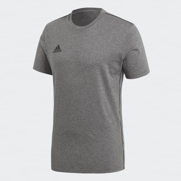 Graues Und Schwarze Core 18 T Shirt Fur Manner Adidas Osterreich