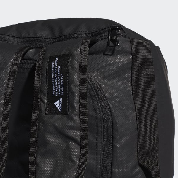 adidas 4athlts ID Duffel Bag (Medium) in Black and White adidas UK