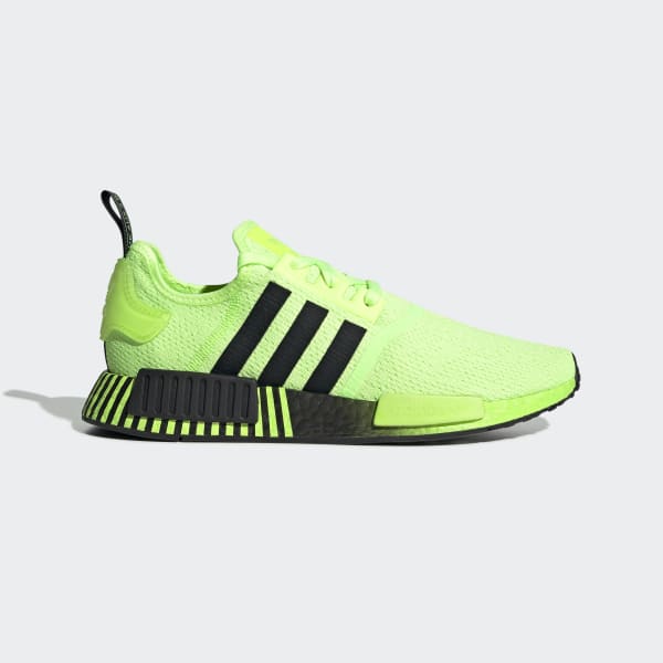 Men's NMD R1 Neon Green and Black Shoes | adidas UK