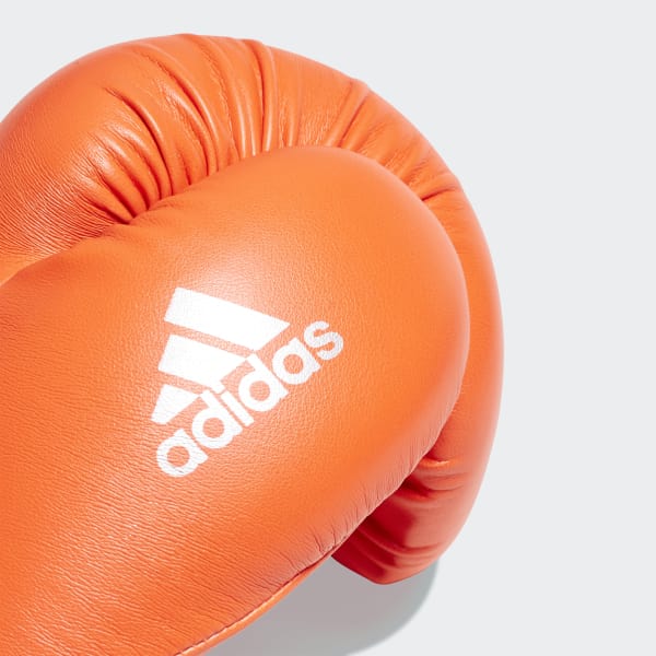 adidas Speed 100 Boxing Gloves Orange adidas UK
