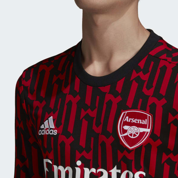 arsenal pre match shirt