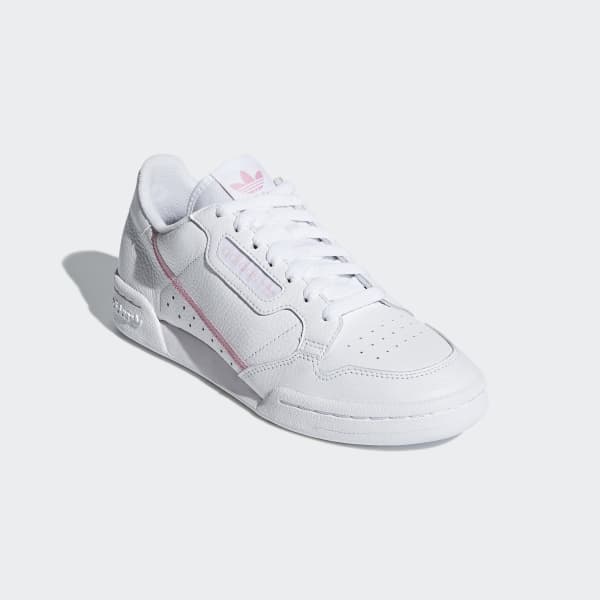 adidas Women's Continental 80 Shoes in White and Pink | adidas UK