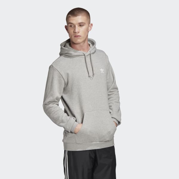 Adidas originals essential sweatshirt grey clearance