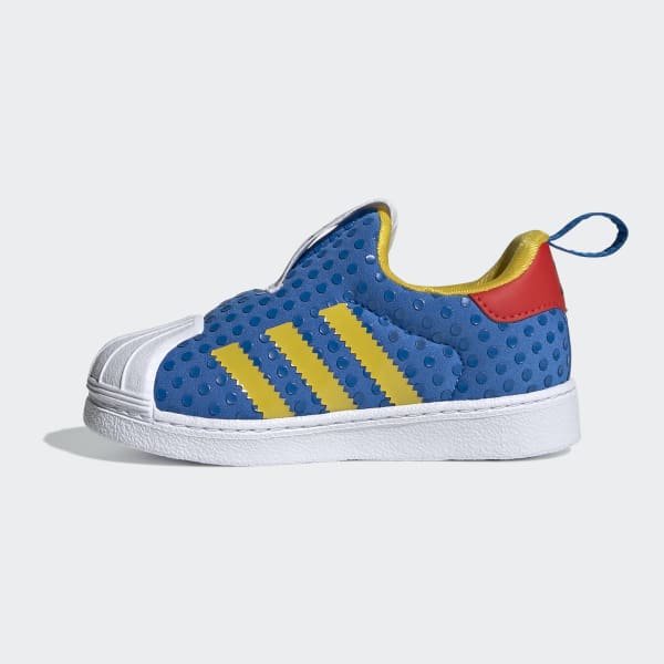 adidas Superstar 360 x LEGOÂ® Shoes - Blue | adidas UK