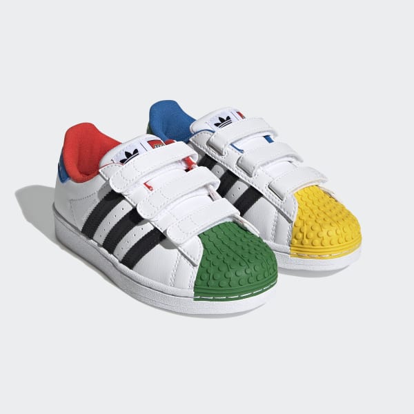 adidas Superstar x LEGOÂ® Shoes - White | adidas UK