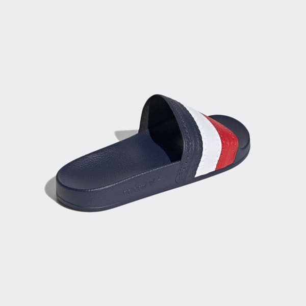adidas Adilette Slides - Red | adidas UK
