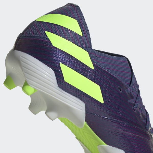 Adidas Nemeziz Messi 19 1 Firm Ground Boots Blue Adidas Uk