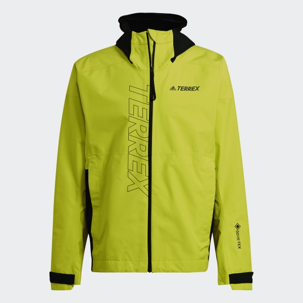 adidas Terrex GORE-TEX Paclite Rain Jacket - Yellow | adidas UK