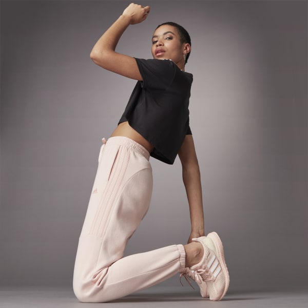 adidas women's hyperglam french terry joggers