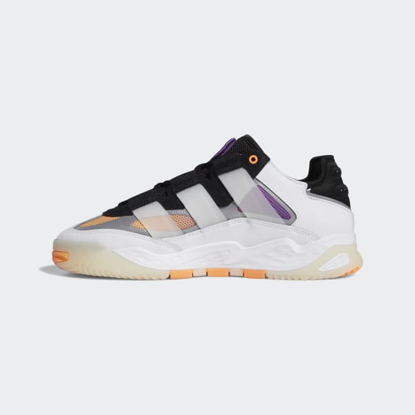 adidas originals niteball white black silver h67366 basketball shoes sneakers