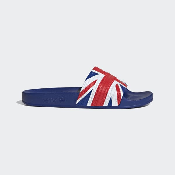 adidas Adilette Slides - Red | adidas UK