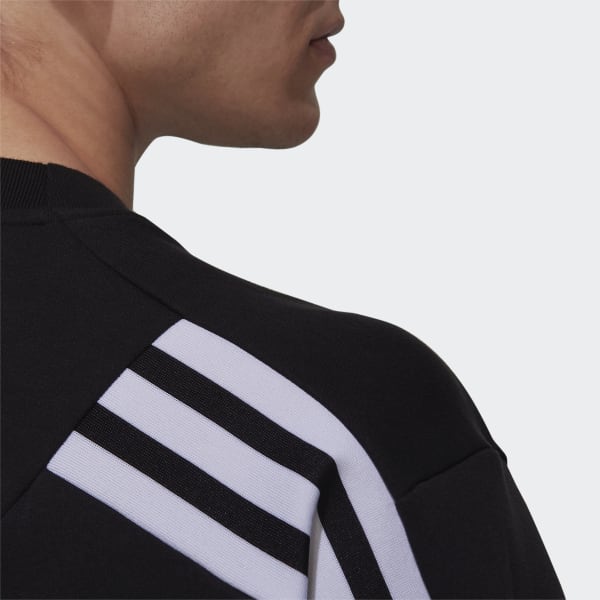 adidas Sportswear Future Icons 3-Stripes Sweatshirt - Black | adidas UK