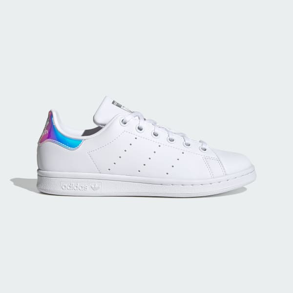 Adidas stan smith white metallic silver Clearance