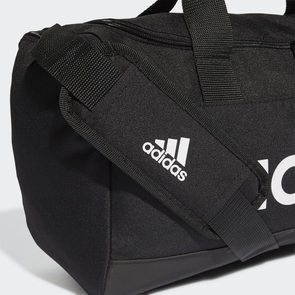 adidas Essentials Logo Duffel Bag Extra Small Black adidas UK