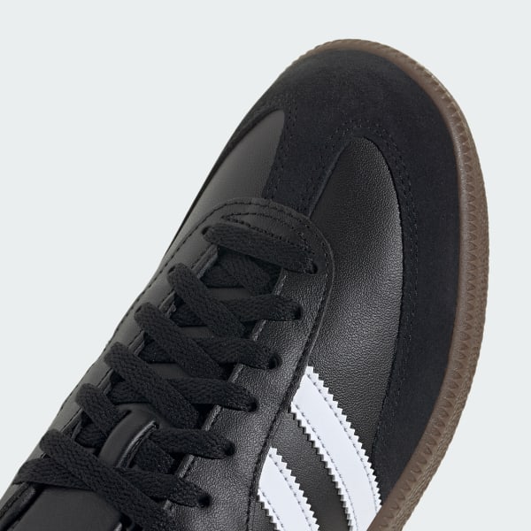 adidas Samba Leather Shoes in Black and White | adidas UK