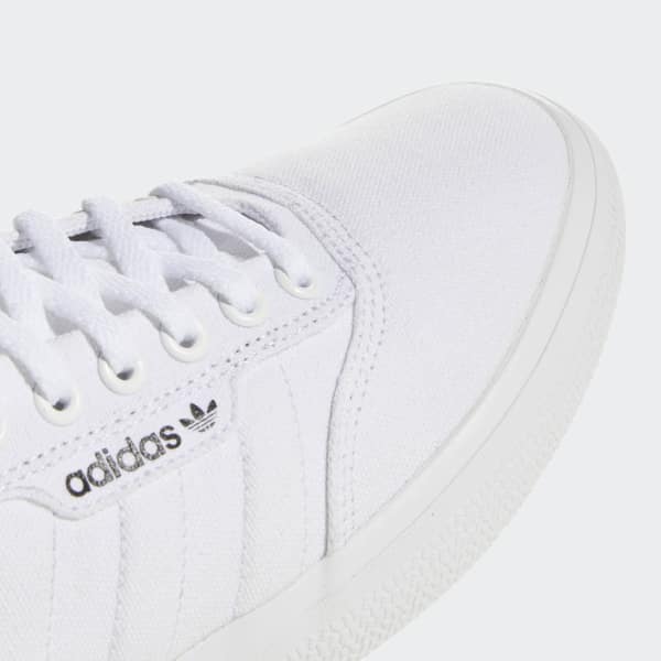 Adidas skateboarding 3mc vulc trainer in white Outlet
