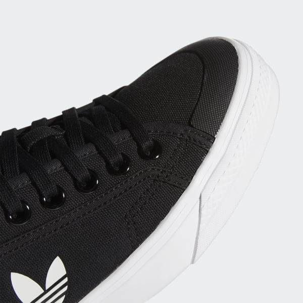 adidas nizza trefoil black