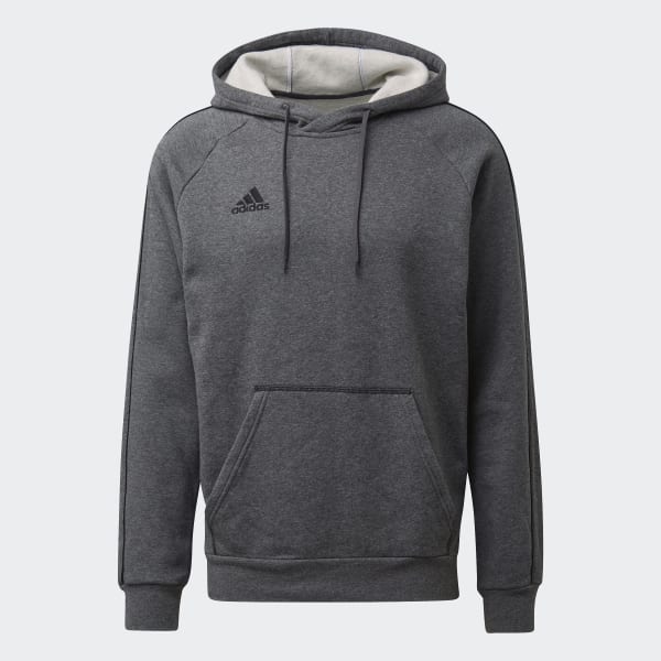 Adidas men's core 18 hooded sweatshirt clearance