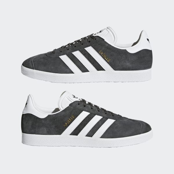 adidas Gazelle Shoes in Grey and White | adidas UK