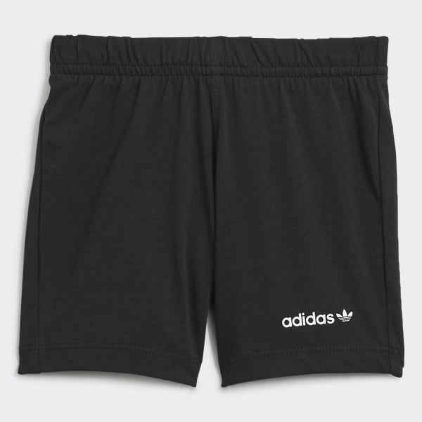 adidas Adicolor Shorts and Tee Set - Black | adidas UK